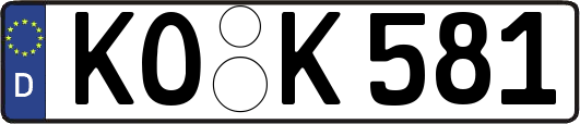 KO-K581