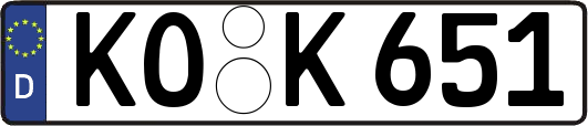 KO-K651