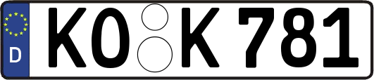 KO-K781