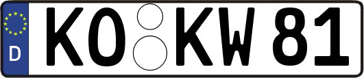 KO-KW81