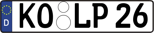 KO-LP26