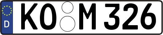 KO-M326