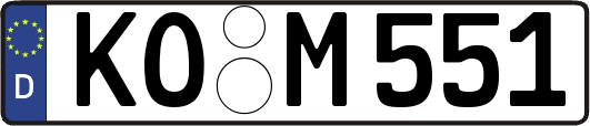 KO-M551