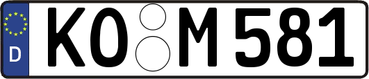 KO-M581
