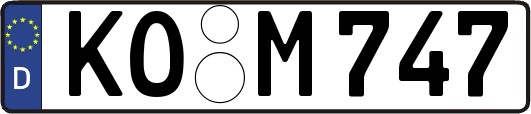 KO-M747