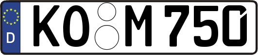 KO-M750
