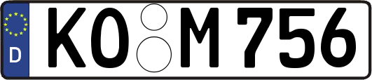 KO-M756
