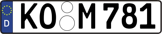 KO-M781