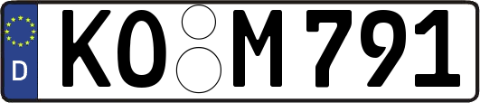 KO-M791