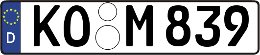 KO-M839