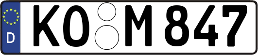 KO-M847