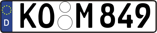 KO-M849