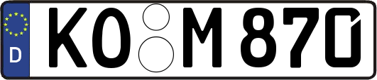 KO-M870