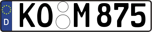 KO-M875