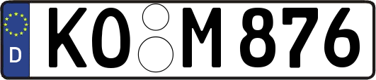 KO-M876