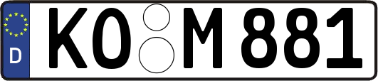 KO-M881