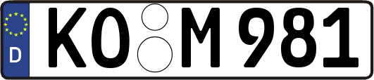 KO-M981