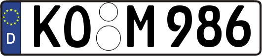 KO-M986