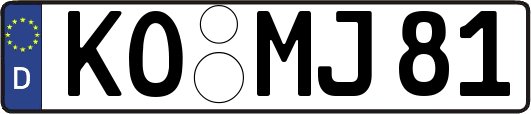 KO-MJ81