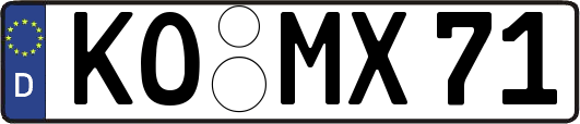 KO-MX71