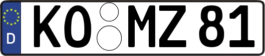 KO-MZ81