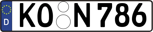 KO-N786