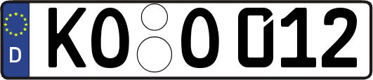 KO-O012