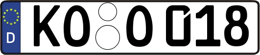 KO-O018