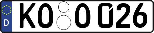 KO-O026