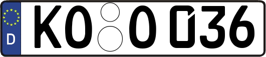 KO-O036