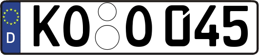 KO-O045