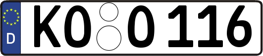 KO-O116