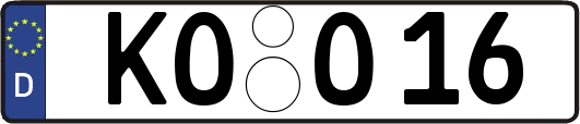 KO-O16