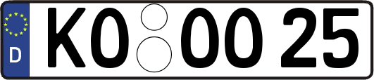 KO-OO25