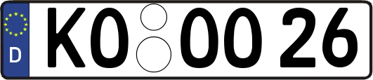 KO-OO26