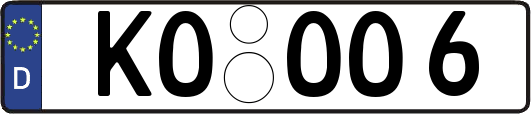 KO-OO6
