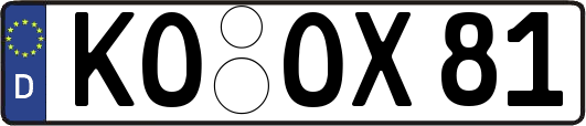KO-OX81