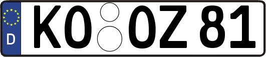 KO-OZ81