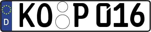 KO-P016