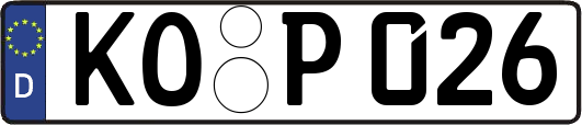 KO-P026