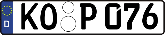 KO-P076