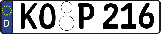 KO-P216