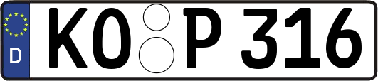 KO-P316