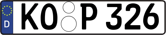 KO-P326