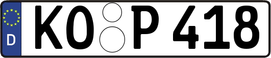 KO-P418