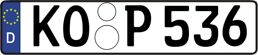 KO-P536