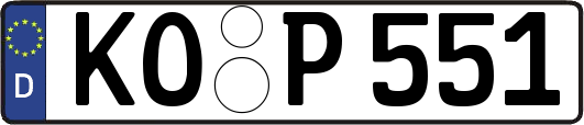KO-P551