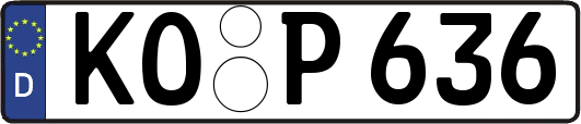 KO-P636