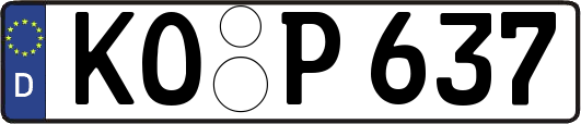 KO-P637