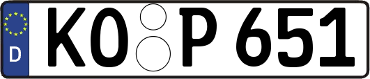 KO-P651